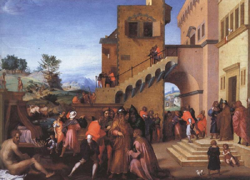 A Story from the Life of Joseph the Hebrew, Andrea del Sarto
